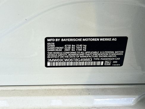 New 2026 BMW 330i Sedan w/ M Sport Package RWD image 24