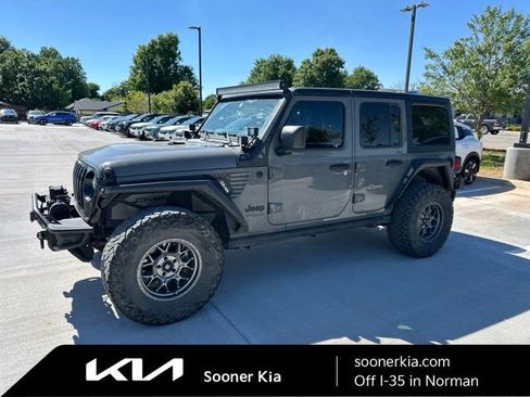 Used 2021 Jeep Wrangler Unlimited Sport AWD/4WD image 1