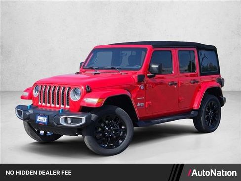 Used 2023 Jeep Wrangler Unlimited Sahara AWD/4WD image 1
