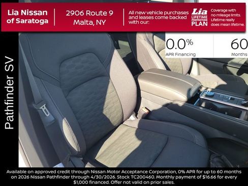 New 2026 Nissan Pathfinder SV AWD/4WD image 36