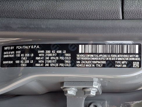 Certified 2022 Jeep Renegade Trailhawk w/ Sun/Sound Group AWD/4WD image 31