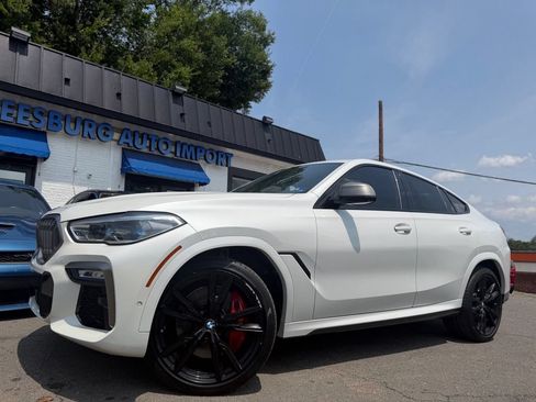 Used 2021 BMW X6 M50i w/ Executive Package AWD/4WD image 1