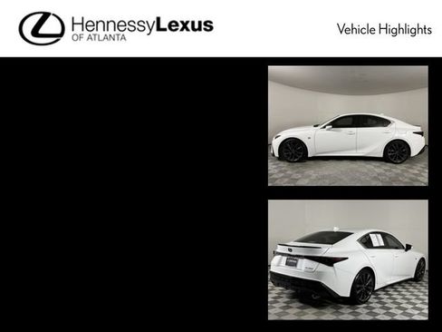 Certified 2023 Lexus IS 350 F Sport w/ Memory Package RWD image 12