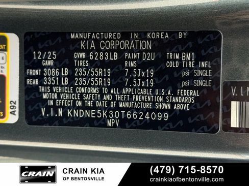 New 2026 Kia Carnival SX Prestige FWD image 37