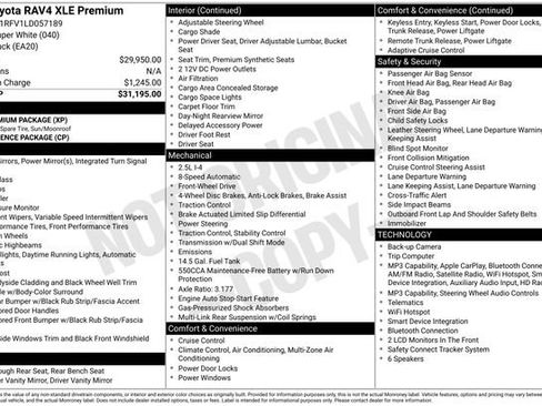 Used 2020 Toyota RAV4 XLE Premium FWD image 4