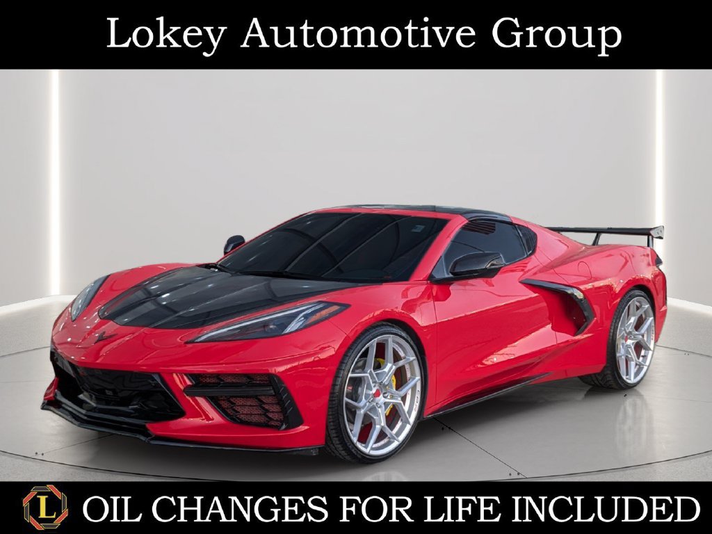 Used 2020 Chevrolet Corvette Stingray Preferred Cpe w/ 2LT Preferred Equipment Group RWD image 1
