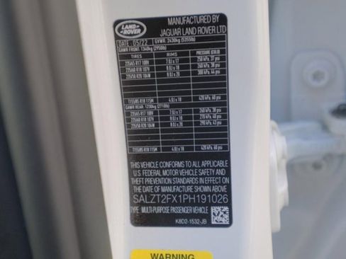 Certified 2023 Land Rover Range Rover Evoque R-Dynamic S image 28