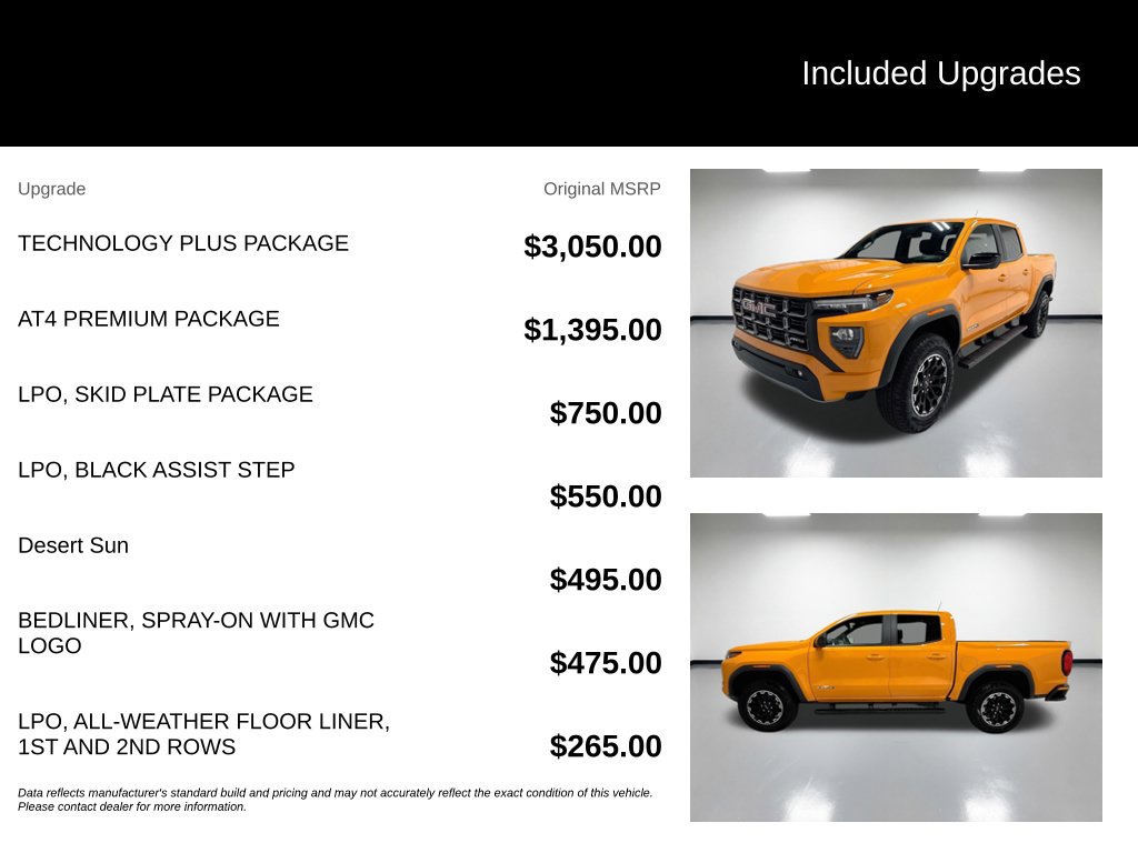 Used 2026 GMC Canyon AT4 w/ Technology Plus Package AWD/4WD image 7