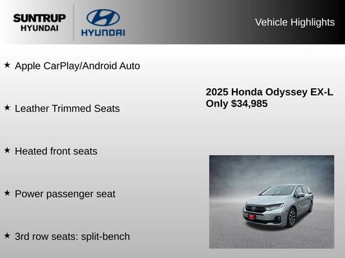 Used 2025 Honda Odyssey EX-L image 22