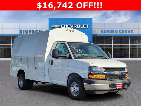 New 2025 Chevrolet Express 3500 Work Van w/ Power Convenience Package image 1