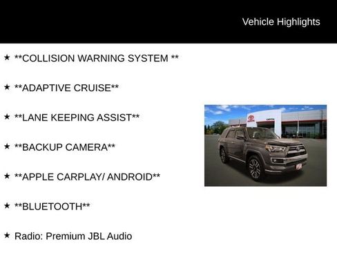 Certified 2021 Toyota 4Runner Limited image 2