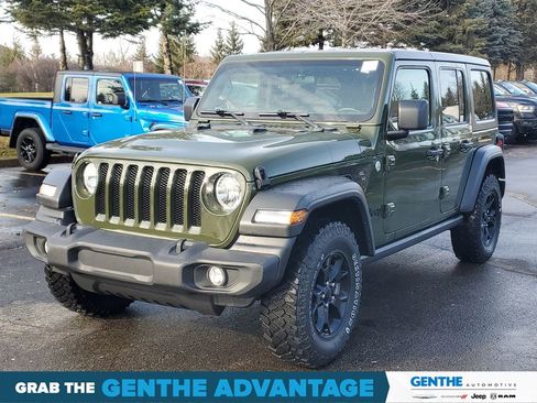 Used 2021 Jeep Wrangler Unlimited Sport image 2