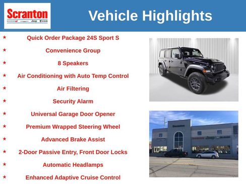 New 2026 Jeep Wrangler Sport S image 6