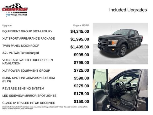 Used 2020 Ford F150 XLT w/ Equipment Group 302A Luxury image 4