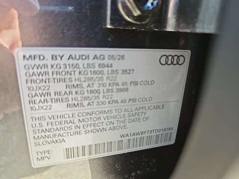 New 2026 Audi SQ7 Premium Plus AWD/4WD image 40