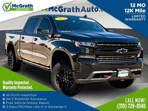 Used 2021 Chevrolet Silverado 1500 LT Trail Boss AWD/4WD image 1