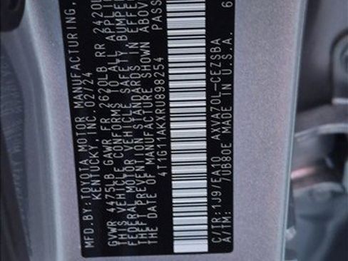 Certified 2024 Toyota Camry SE FWD image 22