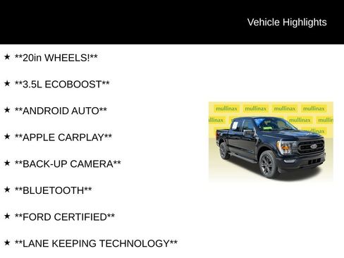 Certified 2023 Ford F150 XLT w/ Equipment Group 302A High AWD/4WD image 13