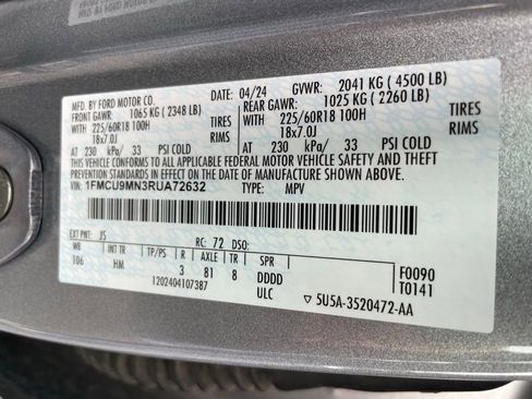 Used 2024 Ford Escape ST-Line image 48