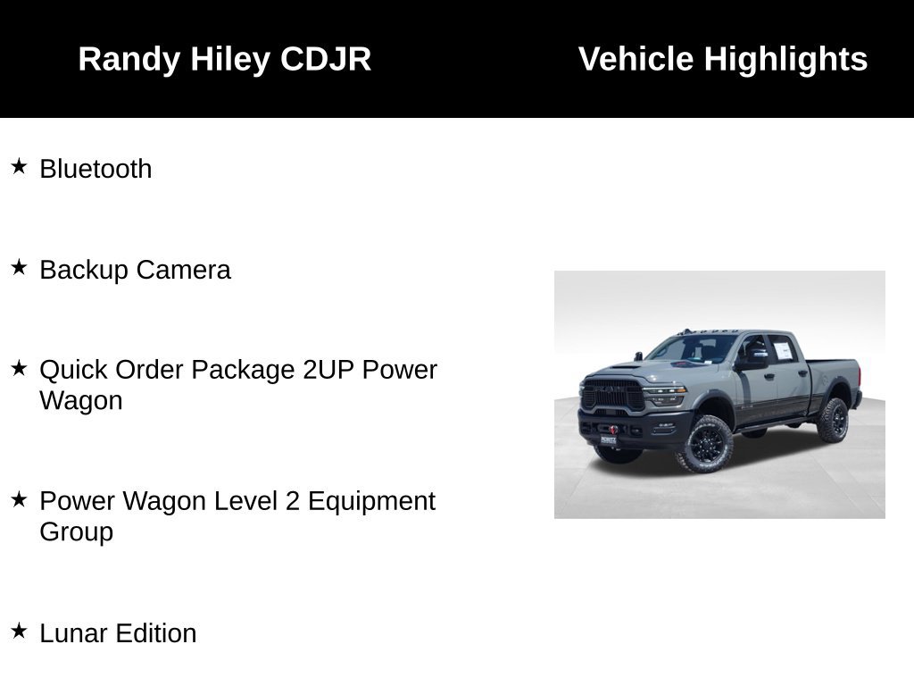 New 2026 RAM 2500 Power Wagon AWD/4WD image 5