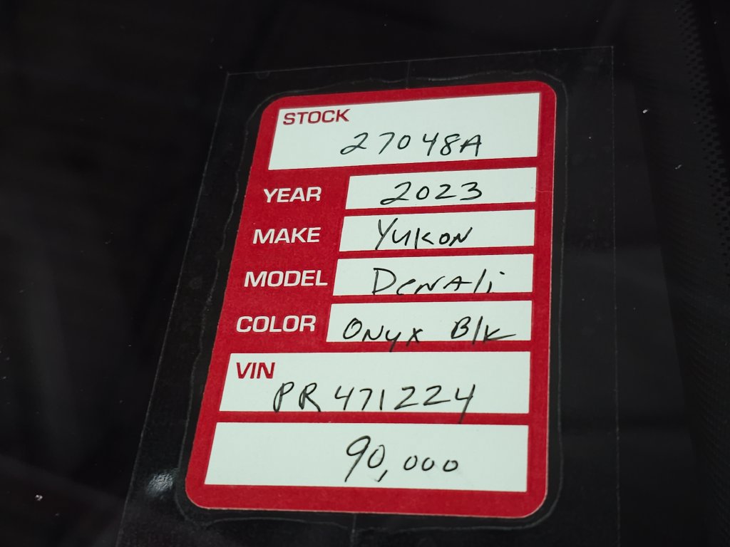 Used 2023 GMC Yukon Denali w/ LPO, Floor Liner Package AWD/4WD image 41