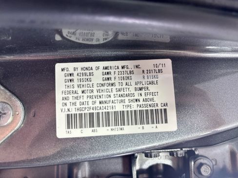 Used 2012 Honda Accord LX image 27