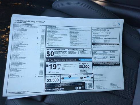 New 2026 BMW M4 Coupe w/ Executive Package RWD image 18