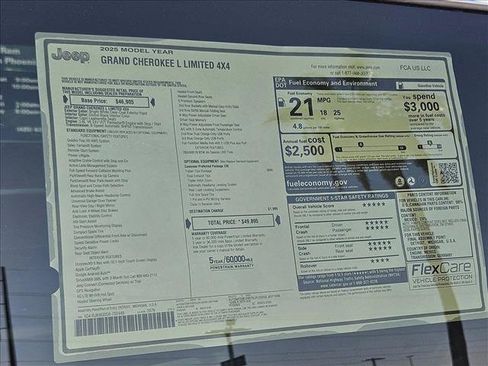 New 2025 Jeep Grand Cherokee L Limited w/ Trailer Tow Package image 18