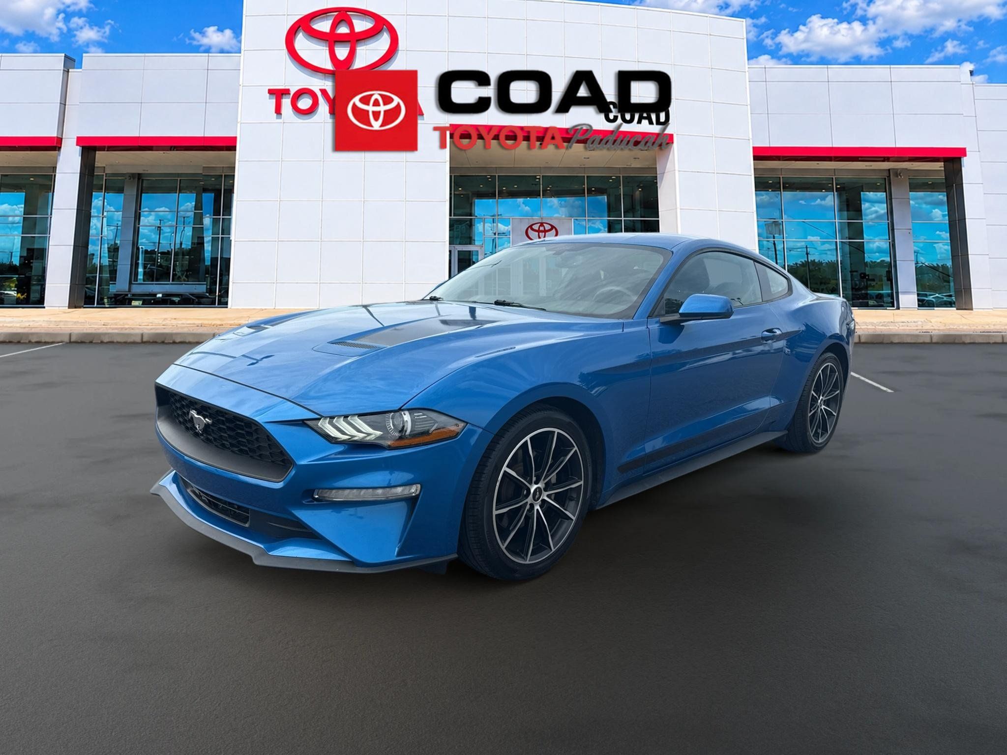 Used 2020 Ford Mustang Coupe w/ Wheel & Stripe Package RWD image 1