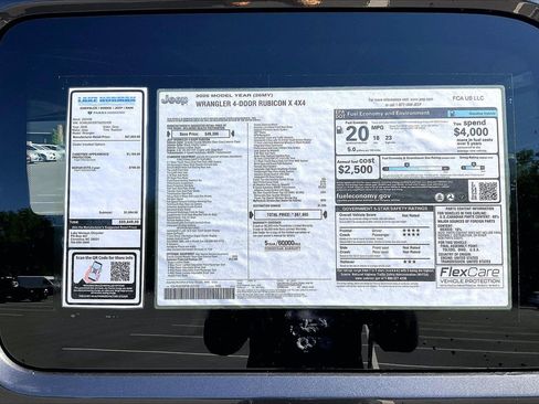 New 2026 Jeep Wrangler Unlimited Rubicon AWD/4WD image 36