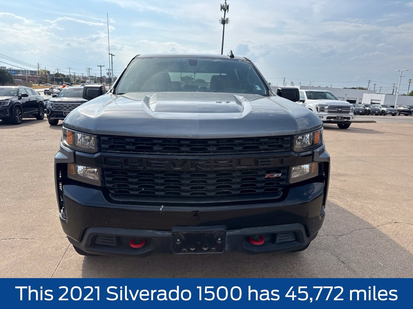 Used 2021 Chevrolet Silverado 1500 Custom Trail Boss AWD/4WD image 2