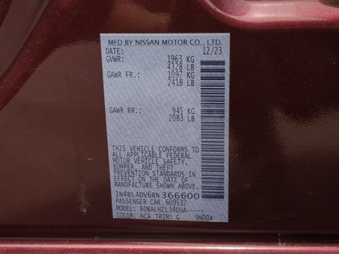 Used 2024 Nissan Altima 2.5 SV FWD image 21
