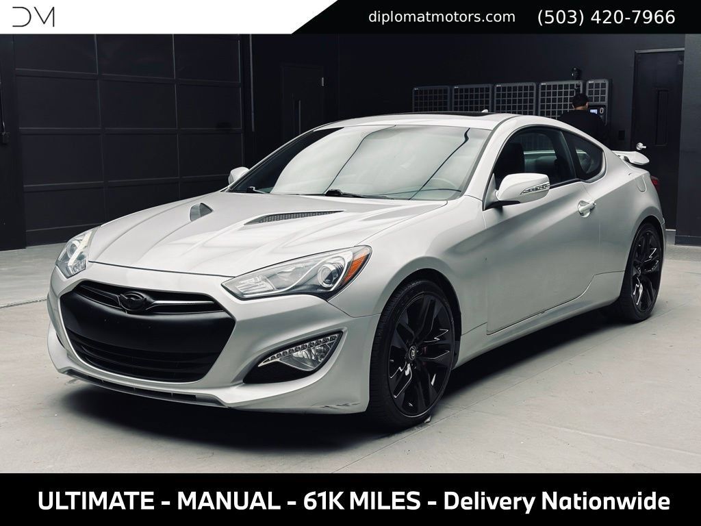 Used 2016 Hyundai Genesis Coupe 3.8 RWD image 1