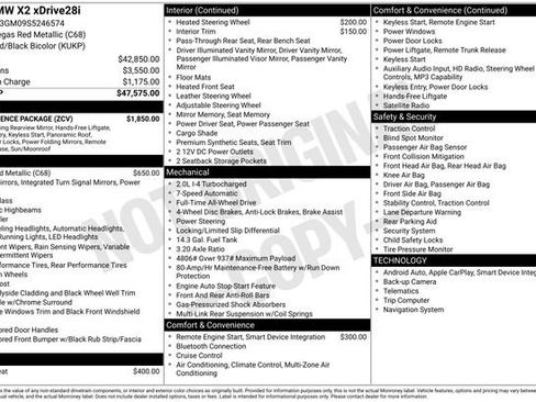 Certified 2025 BMW X2 xDrive28i w/ Convenience Package image 40