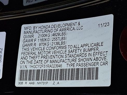 Certified 2024 Honda Accord Sport image 26