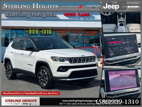 Used 2022 Jeep Compass Limited AWD/4WD image 1