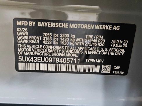 New 2026 BMW X5 xDrive50e w/ M Sport Package AWD/4WD image 44