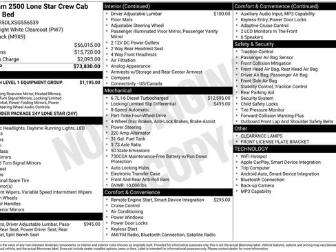 New 2025 RAM 2500 Lone Star image 23