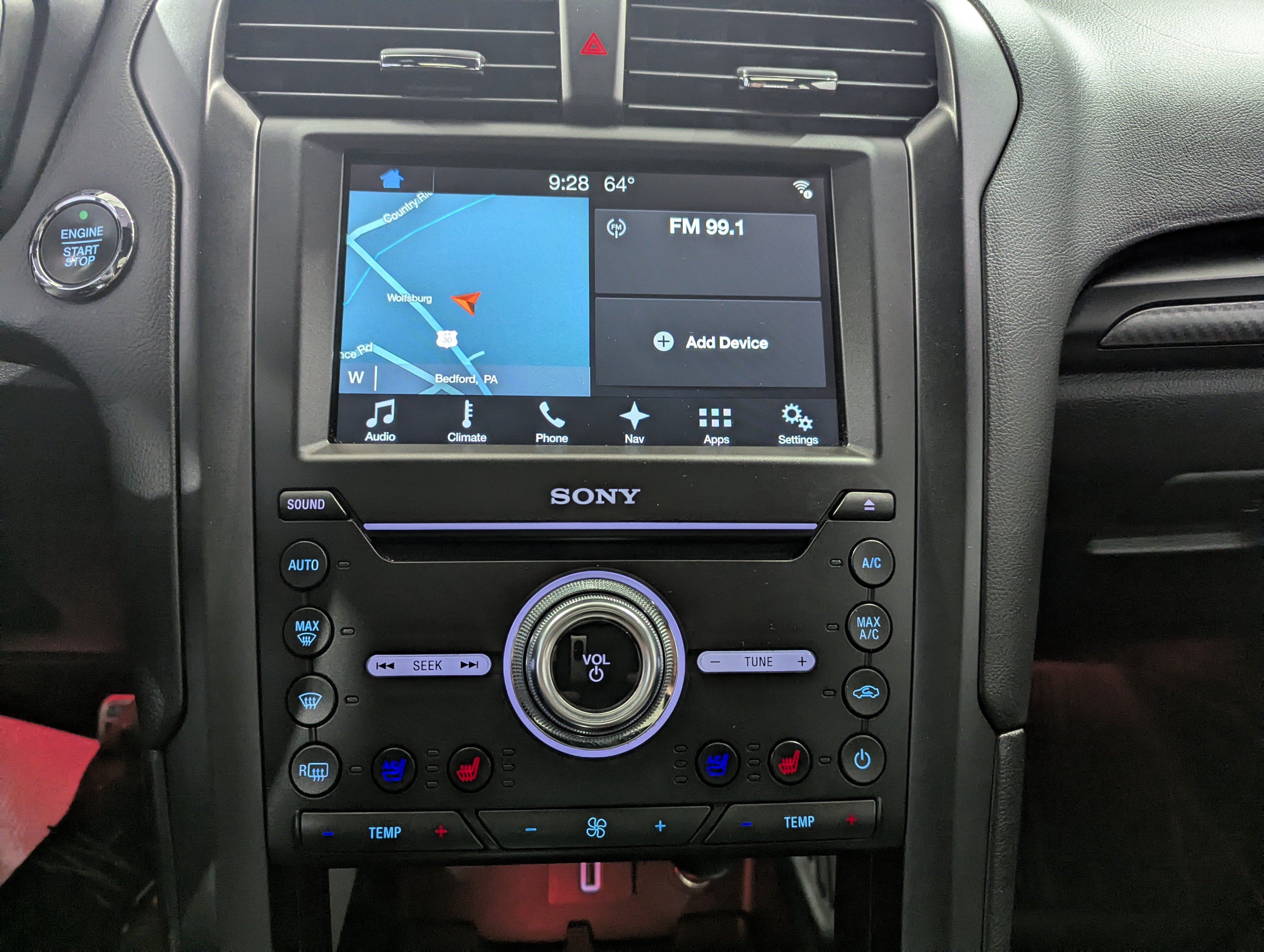 Used 2017 Ford Fusion Sport w/ Equipment Group 401A AWD/4WD image 18