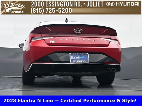 Certified 2023 Hyundai Elantra N Line w/ Preferred Accessory Package image 26