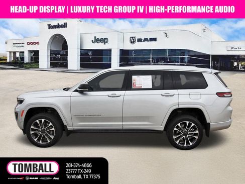 Used 2023 Jeep Grand Cherokee L Overland w/ Advanced Protech Group III AWD/4WD image 4