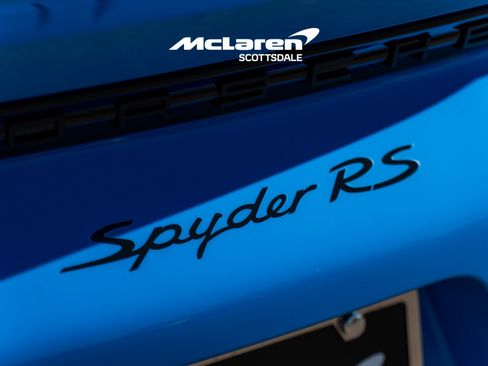 Used 2024 Porsche 718 Boxster Spyder RS w/ Light Design Package RWD image 28