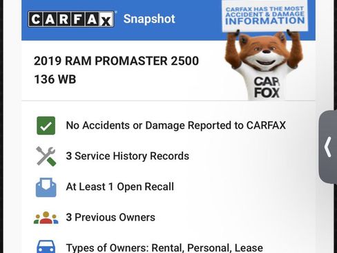 Used 2019 RAM ProMaster 2500 FWD image 2