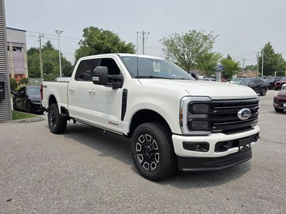 New 2026 Ford F350 Platinum w/ Snow Plow Prep Package