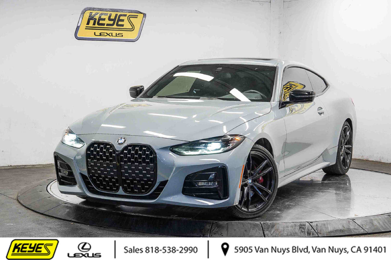 Used 2022 BMW 430i Coupe w/ M Sport Package RWD image 1