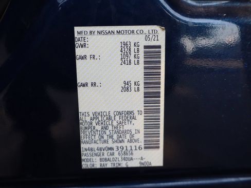 Used 2021 Nissan Altima 2.5 S FWD image 30