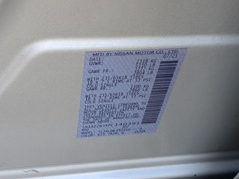 Used 2023 Nissan Murano SV image 33