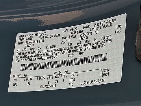 Used 2022 Ford Bronco Outer Banks image 28