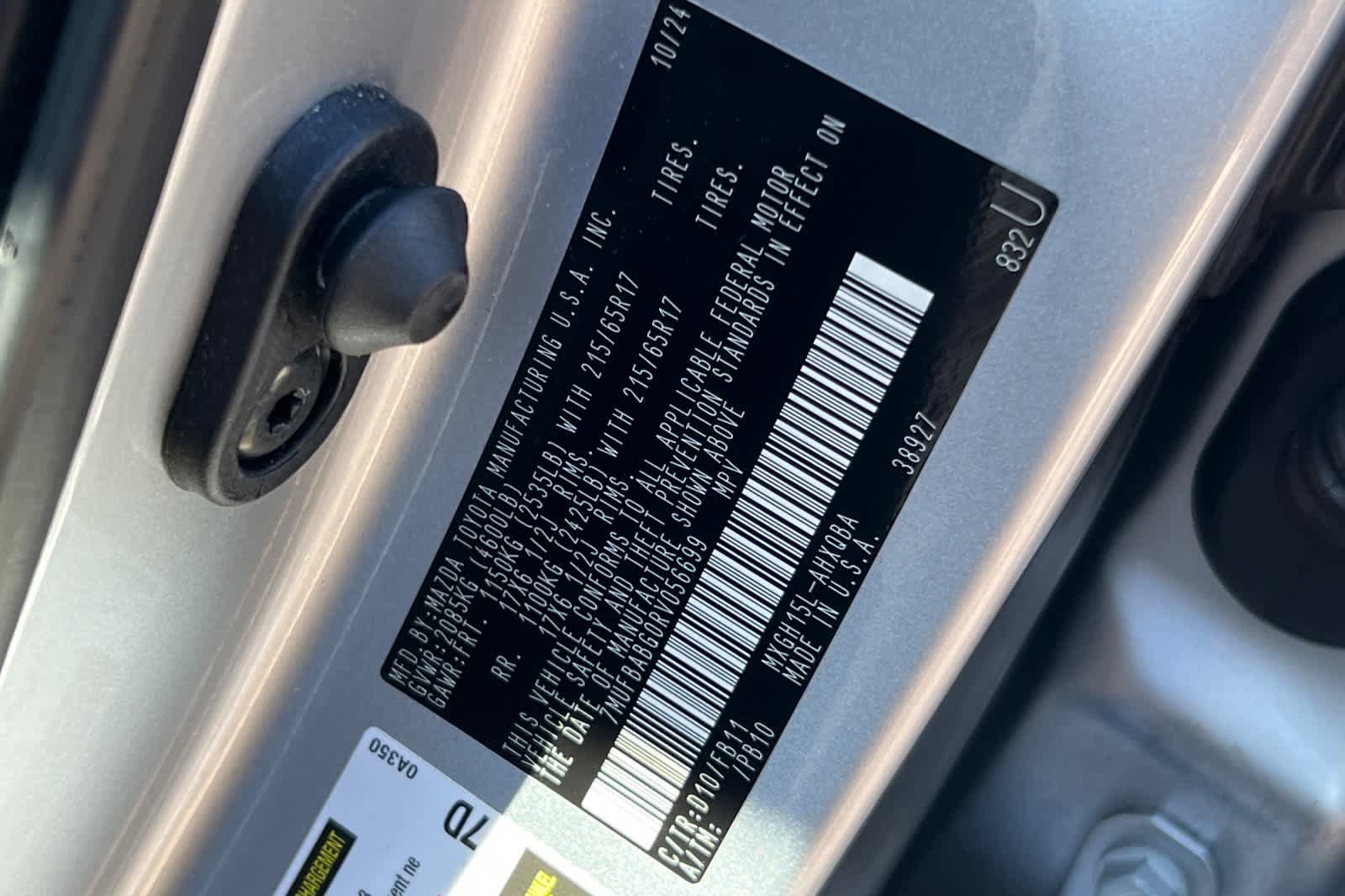 Certified 2024 Toyota Corolla Cross AWD Hybrid image 33