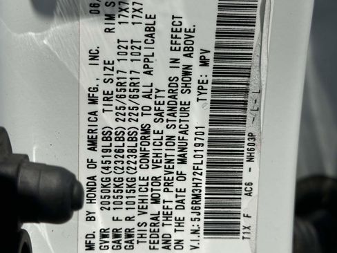 Used 2015 Honda CR-V EX-L image 29